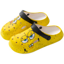 Cargar imagen en el visor de la galería, Cholas tipo Crocs Bob Esponja Juvenil/Adulto - 114831
