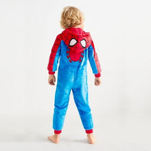 Cargar imagen en el visor de la galería, Pijama Enteriza Spiderman con Capucha - 114303

