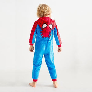 Pijama Enteriza Spiderman con Capucha - 114303