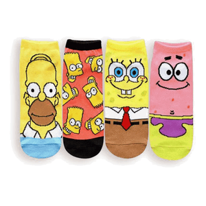 Medias tobilleras Bob Esponja y Simpson - 114511