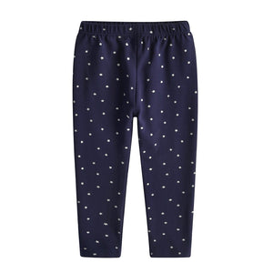 Leggins Vikita Azul Marino con estrellas plateadas  -115792