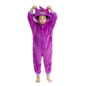 Pijama Enterizo Gengar Niñ@ - 115345 unisex