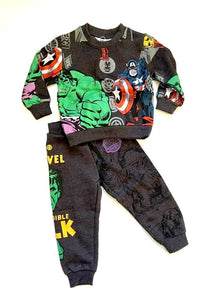 Conjunto Marvel Gris Sueter y Jogger - 115643