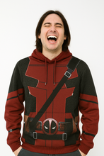 Cargar imagen en el visor de la galería, Chaqueta con Capucha Deadpool Juvenil/Adulto - 116543
