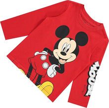 Cargar imagen en el visor de la galería, Franela Mickey Manga Larga Roja - 117161
