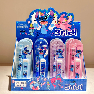 Portaminas Set de 2pzs con minas Stitch- 116662