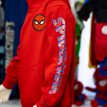 Cargar imagen en el visor de la galería, Suéter Spiderman Juvenil con capucha- 116161
