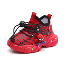Cargar imagen en el visor de la galería, Zapato Spiderman Rojo con Luz - 116334
