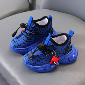 Zapato Spiderman Azul con Luz - 116334