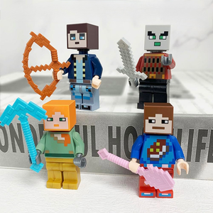 Bloques armables tipo Legos Sobre Sorpresa Minecraft - 116421