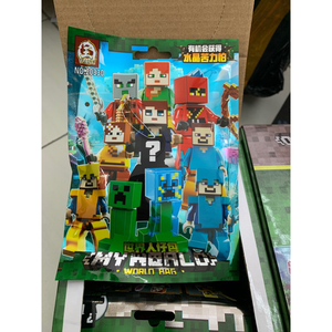 Bloques armables tipo Legos Sobre Sorpresa Minecraft - 116421