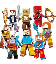 Cargar imagen en el visor de la galería, Bloques armables tipo Legos Sobre Sorpresa Minecraft - 116421
