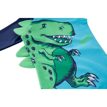 Cargar imagen en el visor de la galería, Traje de Baño Enterizo Dinosaurio con gorro - 117205
