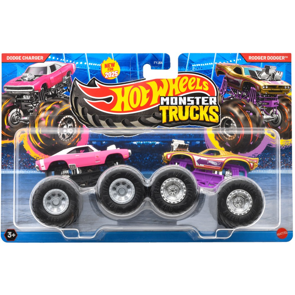Vehiculo Hot Wheels Monster Truck Set de 2 - 116792