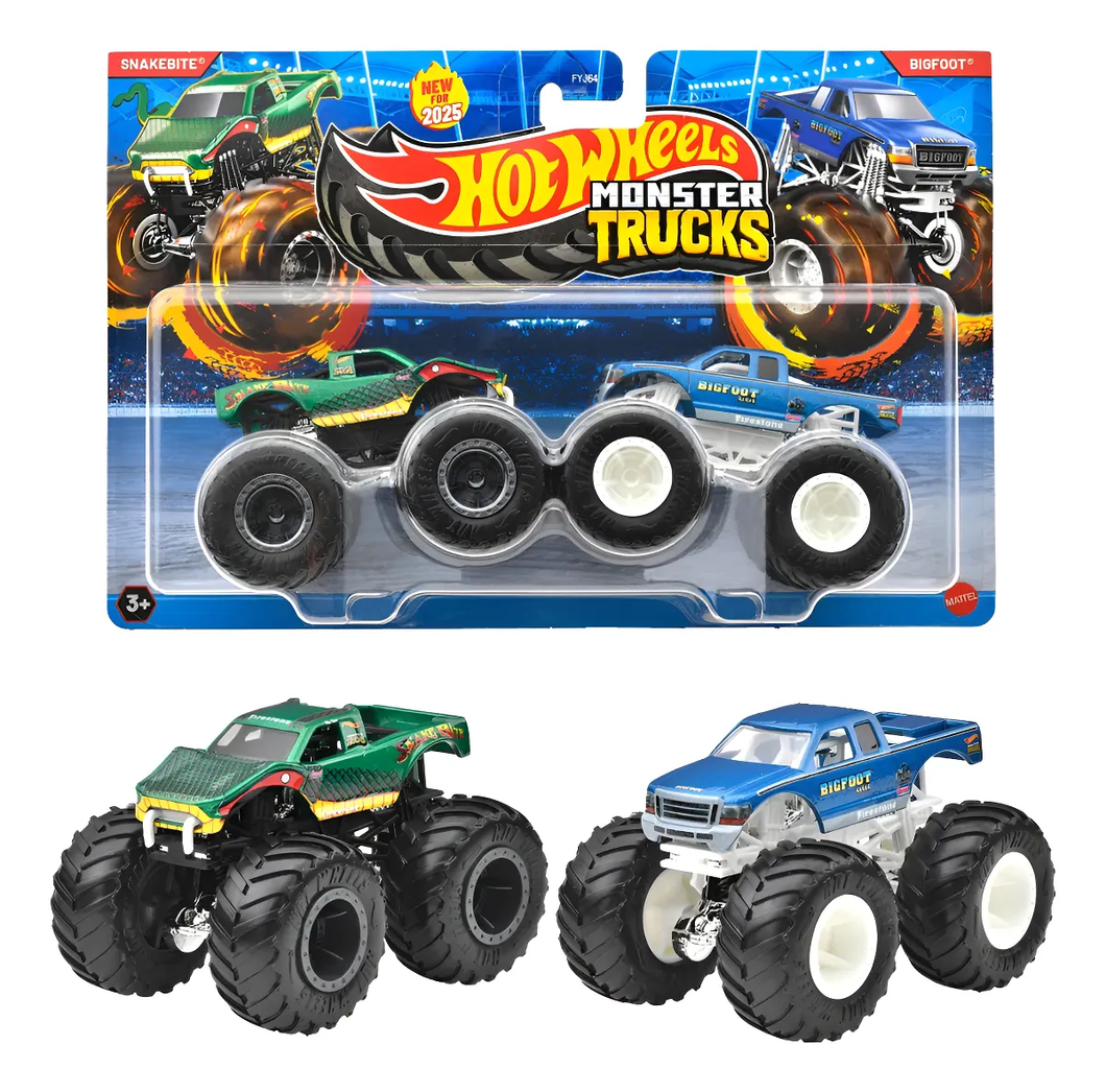 Vehiculo Hot Wheels Monster Truck Set de 2 - 116792