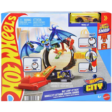 Cargar imagen en el visor de la galería, Pista y carro Hot Wheels  "City" Ataque Murciélago - 117469
