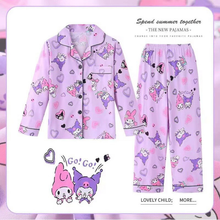 Cargar imagen en el visor de la galería, Pijama Kuromi y My Melody de Botones - 116562
