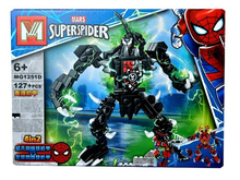 Cargar imagen en el visor de la galería, Bolques armables tipo Lego  Spiderman - 116423
