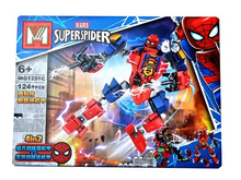 Cargar imagen en el visor de la galería, Bolques armables tipo Lego  Spiderman - 116423
