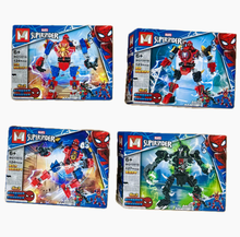 Cargar imagen en el visor de la galería, Bolques armables tipo Lego  Spiderman - 116423
