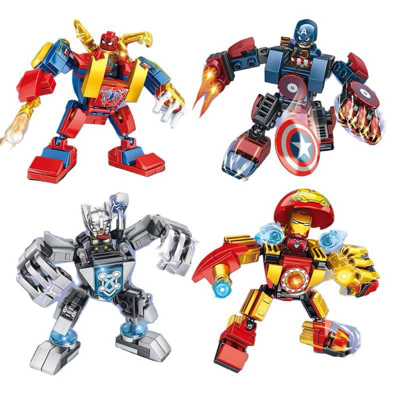 Bloques armables tipo Lego Heroes - 116423