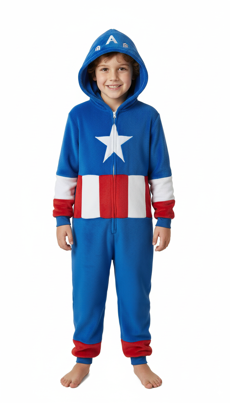 Enterizo Capitan America Niño - 116810