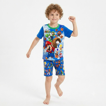 Cargar imagen en el visor de la galería, Pijama Mario Short y Franela manga corta - 117360
