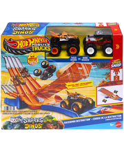 Cargar imagen en el visor de la galería, Pista y carro Hot Wheels Grande Monster Truck "City" + 2 carros - 117471
