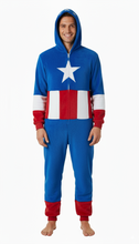 Cargar imagen en el visor de la galería, Enterizo Capitan America Juvenil/ Adulto - 116811
