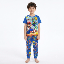 Cargar imagen en el visor de la galería, Pijama Mario Pantalon Manga Corta - 117361
