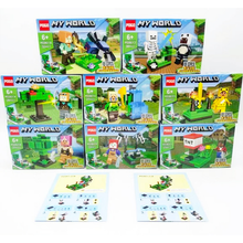 Cargar imagen en el visor de la galería, Legos Minecraft 25 y 33 pcs  - 116424
