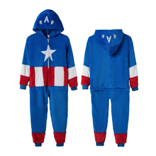 Cargar imagen en el visor de la galería, Enterizo Capitan America Juvenil/ Adulto - 116811
