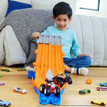 Cargar imagen en el visor de la galería, Pista y carro Hot Wheels Grande Monster Truck "City" + 2 carros - 117471
