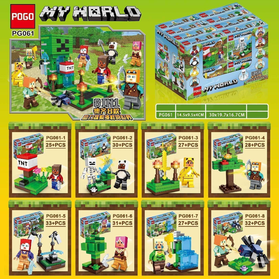 Legos Minecraft 25 y 33 pcs  - 116424