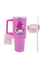 Cargar imagen en el visor de la galería, Termo Acero My Melody 40oz con pitillo - 117113
