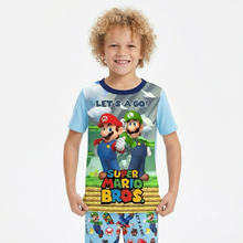 Cargar imagen en el visor de la galería, Pijama Mario Pantalon Manga Corta - 117361
