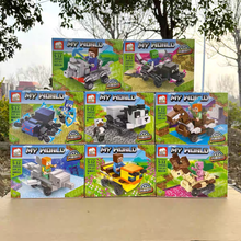 Cargar imagen en el visor de la galería, Bloques armables tipo Legos Minecraft   - 116425
