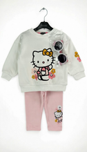 Cargar imagen en el visor de la galería, Conjunto Kitty bebe Suerte y Leggins con lentes - 117182
