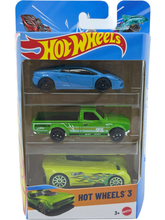 Cargar imagen en el visor de la galería, Vehiculo Hot Wheels Set de 3 - 116794
