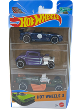Cargar imagen en el visor de la galería, Vehiculo Hot Wheels Set de 3 - 116794
