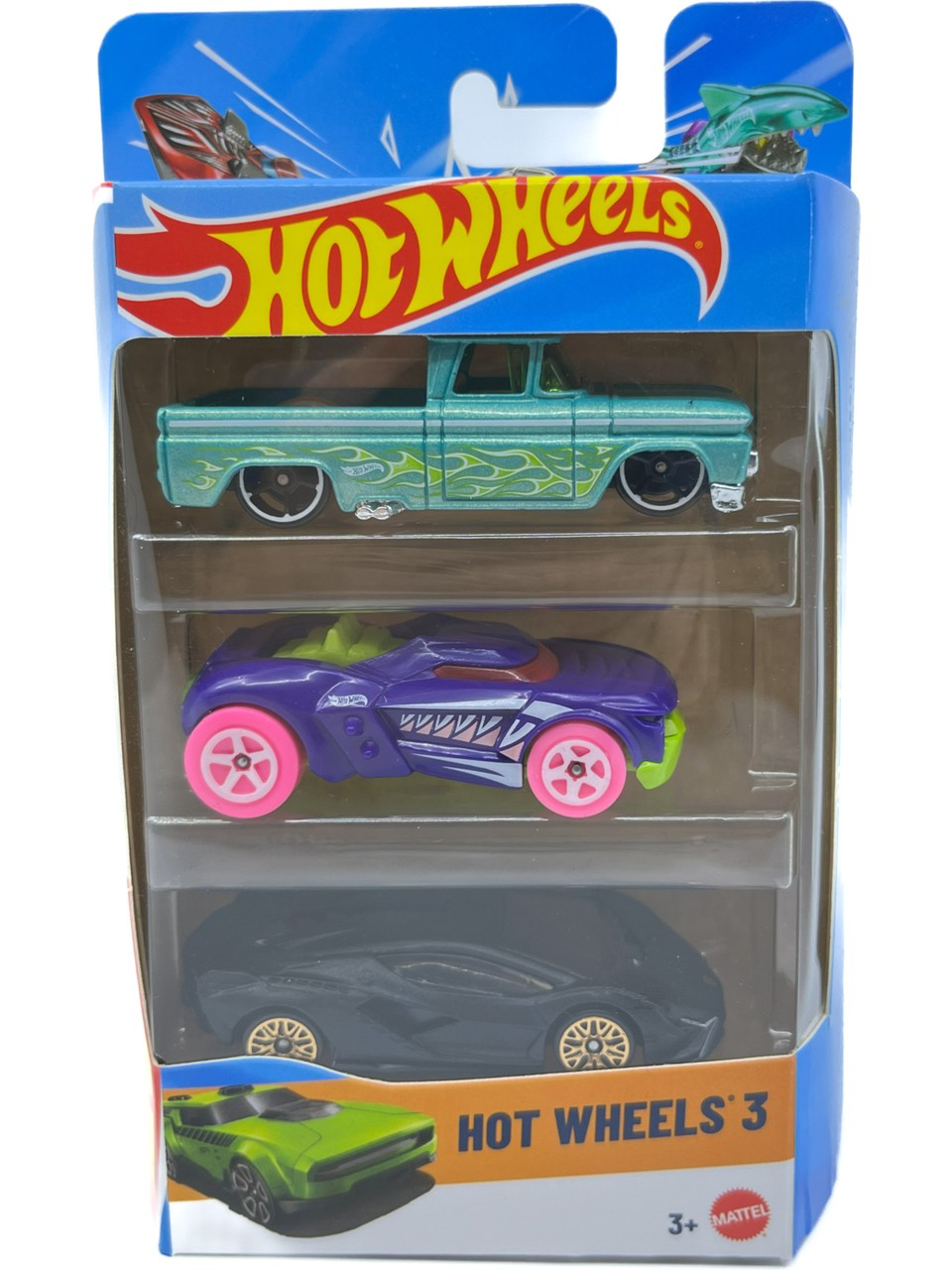 Vehiculo Hot Wheels Set de 3 - 116794