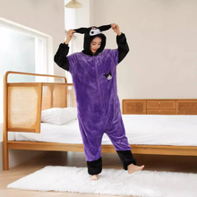 Cargar imagen en el visor de la galería, Pijama Enteriza Kuromi - 116565

