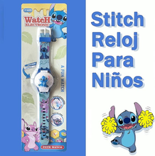 Cargar imagen en el visor de la galería, Reloj Stitch con Luz - 116733
