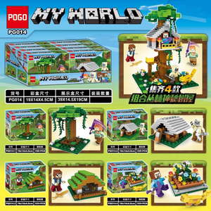 Bloques armables tipo Legos Minecraft   - 116425