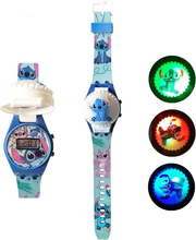 Cargar imagen en el visor de la galería, Reloj Stitch con Luz - 116733
