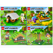 Cargar imagen en el visor de la galería, Bloques armables tipo Legos Minecraft   - 116425
