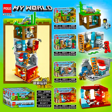Cargar imagen en el visor de la galería, Bloques armables tipo Legos Minecraft  137pcs+ - 116426
