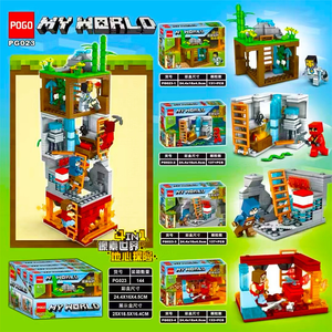 Bloques armables tipo Legos Minecraft  137pcs+ - 116426