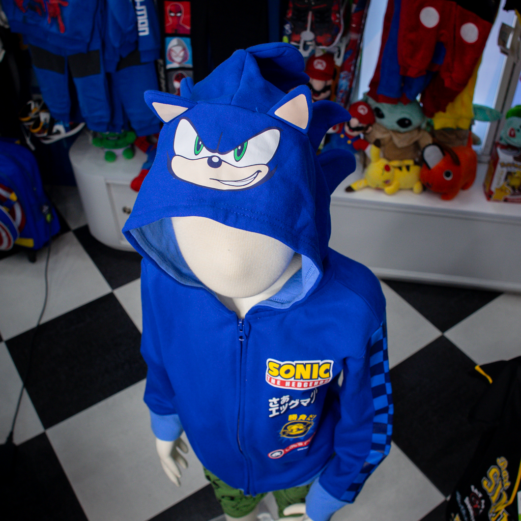 Sueter Sonic con capucha - 116292