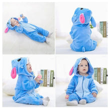 Cargar imagen en el visor de la galería, Pijama Enteriza Stitch bebe - 115341
